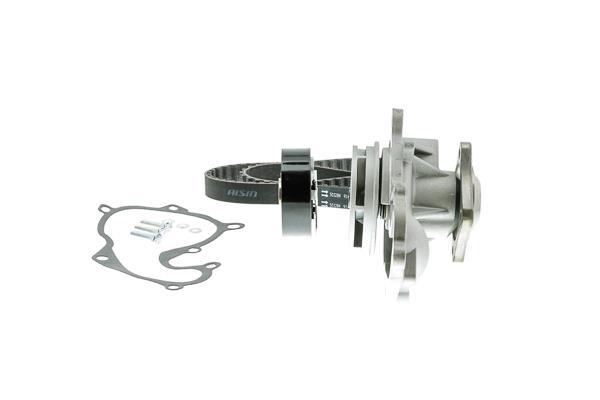 Bomba de agua + kit correa distribución AISIN ref. TKFD-7007